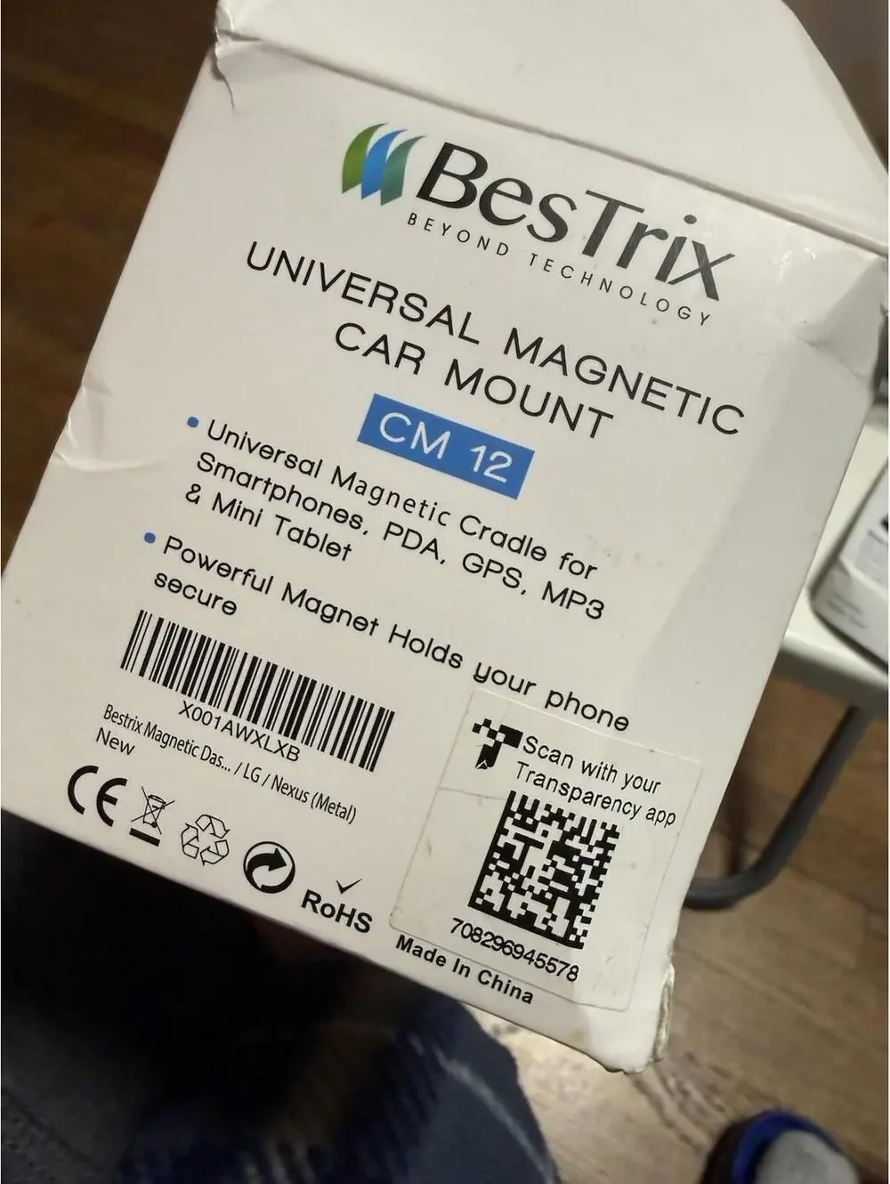 BESTIX CM12 UNIVERSAL MAGNETIC CAR PHONE CRADLE SMARTPHONES CELL PDA